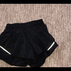 brand new never worn black hotty hot shorts